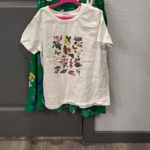 Hanna Andersson Girls Top and skirt set